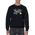 thumbnail image 1 of Thankful For This Day Slogan Sweatshirt Men -GoatDeals Designs, Male XX-Large, 1 of 4