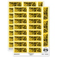 thumbnail image 1 of Thankful For You Smiley Teacher Student School Sticker Set - Yellow - Gloss Finish - 2.00" Large, 1 of 7