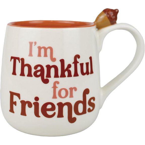 Thankful Friends Acorn Mug Our Name Is Mud