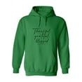 thumbnail image 1 of Thankful Grateful And Blessed! Hoodie Women -SPIdeals Designs, Female x-Large, 1 of 4