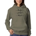 thumbnail image 1 of Thankful Grateful Blessed Hoodie Women -Image by Shutterstock, Female 4X-Large, 1 of 4