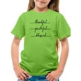 thumbnail image 1 of Thankful Grateful Blessed T-Shirt Juniors -Image by Shutterstock,  Large, 1 of 4