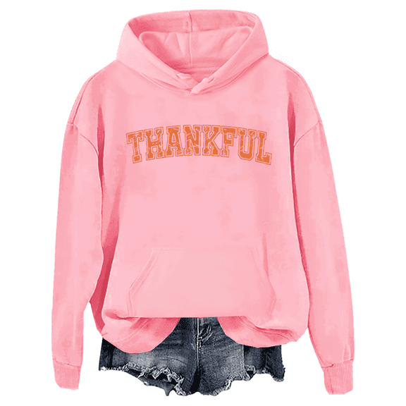 Thankful Hoodie Thanksgiving Sweatshirt Thankful Sweatshirt