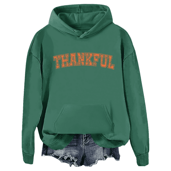 Thankful Hoodie Thanksgiving Sweatshirt Thankful Sweatshirt