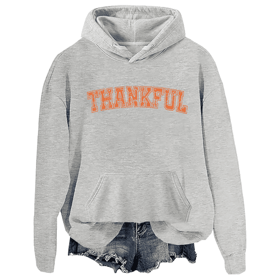 Thankful Hoodie Thanksgiving Sweatshirt Thankful Sweatshirt