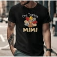 thumbnail image 1 of Thankful Mimi Grandma Turkey Fall Holiday Season Graphic Unisex T-Shirt, up to size 5XL, 1 of 2