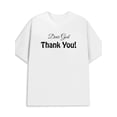 thumbnail image 1 of Thankful Prayer Tee men's 180G 100% Cotton white Original Unisex Shirt Printed tshirts Classic Unisex Shirt Short Sleeve tshirts Basic Unisex Shirt Graphic tshirts, 1 of 7