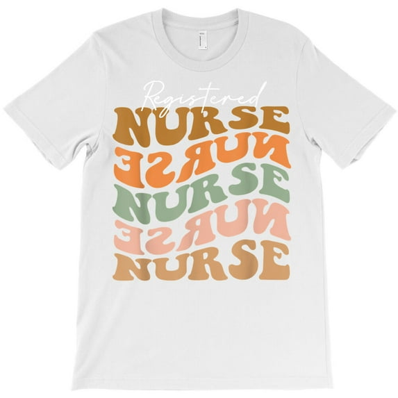 Thankful Registered Nurse Vintage Fall Vibes Autumn Leaves - Fan Favorite G10346 Unisex T-Shirt, Up to Size 5XL