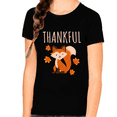 thumbnail image 1 of Thankful Shirt for Women – Simple Cute Thanksgiving T-Shirt Holiday Gift, 1 of 7
