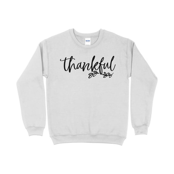 Thankful Sweatshirt, Thanksgiving Sweatshirt for Women, Thanksgiving Sweatshirt, Autumn sweatshirt, Thanksgiving Crewneck, Fall Sweatsh (Ash, 3XL)