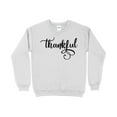 thumbnail image 1 of Thankful Sweatshirt, Thanksgiving Sweatshirt for Women, Thanksgiving Sweatshirt, Autumn sweatshirt, Thanksgiving Crewneck, Fall Sweatsh (Ash, 4XL), 1 of 12