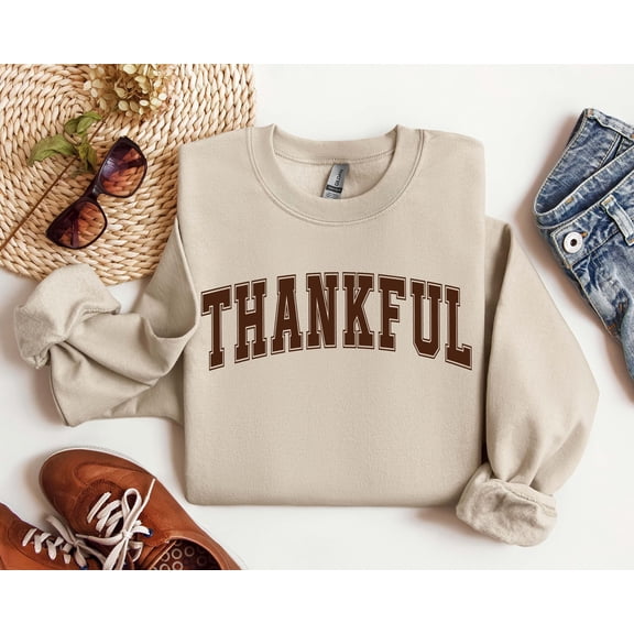 Thankful T-Shirt, Thankful Shirt, Womens Thanksgiving T-Shirt, Cute Thanksgiving Shirt, Fa