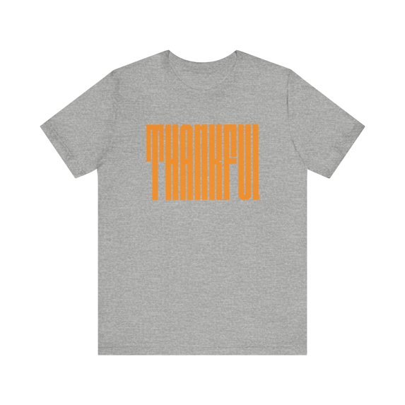 Thankful Thanksgiving Shirt, Simple and Stylish Thanksgiving T-Shirt