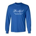thumbnail image 1 of Thankful This Year Is Almost Over Adult Long Sleeve T-shirt, 1 of 3