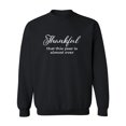 thumbnail image 1 of Thankful This Year Is Almost Over Crewneck Sweatshirt, 1 of 3