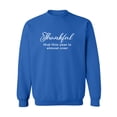 thumbnail image 1 of Thankful This Year Is Almost Over Crewneck Sweatshirt, 1 of 3