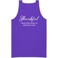 thumbnail image 1 of Thankful This Year Is Almost Over Neon Tank Top, 1 of 1