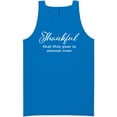 thumbnail image 1 of Thankful This Year Is Almost Over Neon Tank Top, 1 of 1