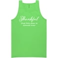 thumbnail image 1 of Thankful This Year Is Almost Over Neon Tank Top, 1 of 1