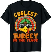 Thankful Turkey Threads: Stylish Thanksgiving T-Shirt for Men and Fathers