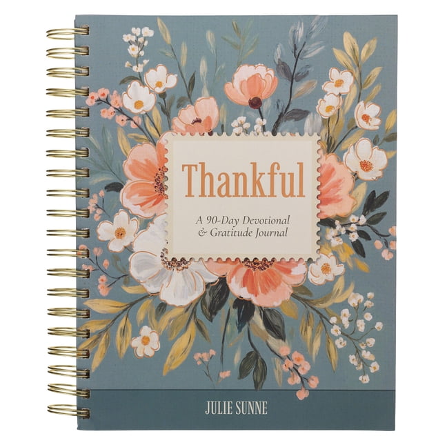 Thankful, a 90-Day Devotional and Gratitude Journal Hc Spiral, (Spiral-Bound)