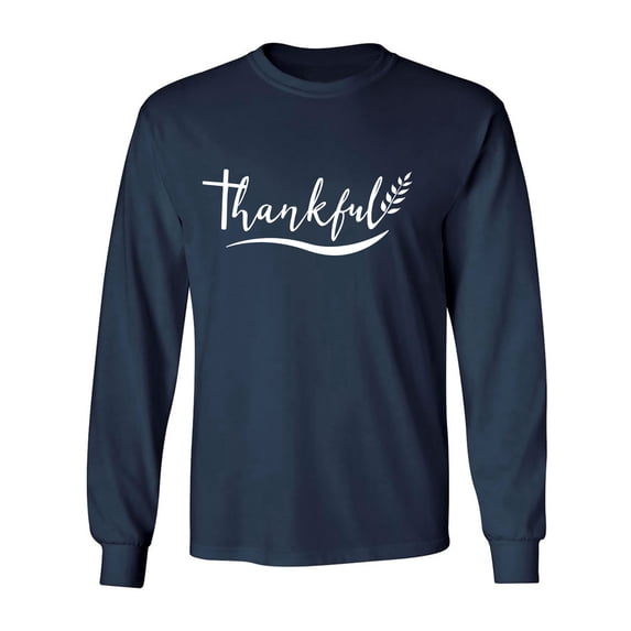 Thankful (wheat) Adult Long Sleeve T-shirt
