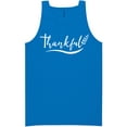thumbnail image 1 of Thankful (wheat) Neon Tank Top, 1 of 1