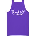 thumbnail image 1 of Thankful (wheat) Neon Tank Top, 1 of 1