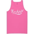thumbnail image 1 of Thankful (wheat) Neon Tank Top, 1 of 1