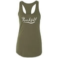 thumbnail image 1 of Thankful (wheat) Racerback Tank, 1 of 3