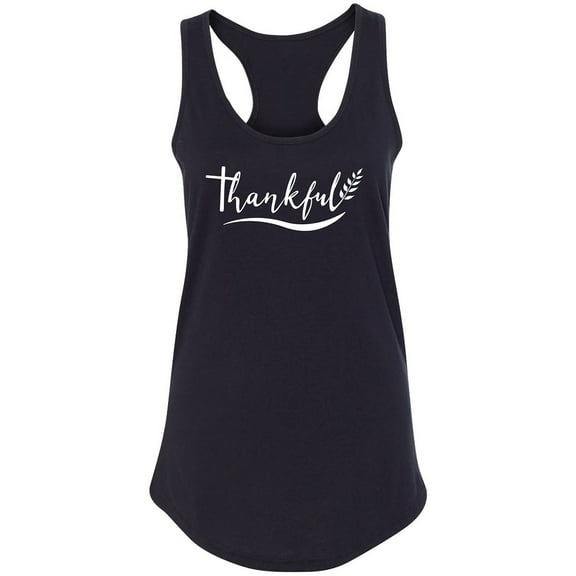 Thankful (wheat) Racerback Tank