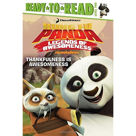 Pre-Owned Thankfulness Is Awesomeness (Kung Fu Panda TV) (Hardcover) 1481468200 9781481468206
