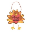 thumbnail image 1 of Thanks And Giving Turkey Craft Kit- Craft Kits - 12 Pieces, 1 of 1