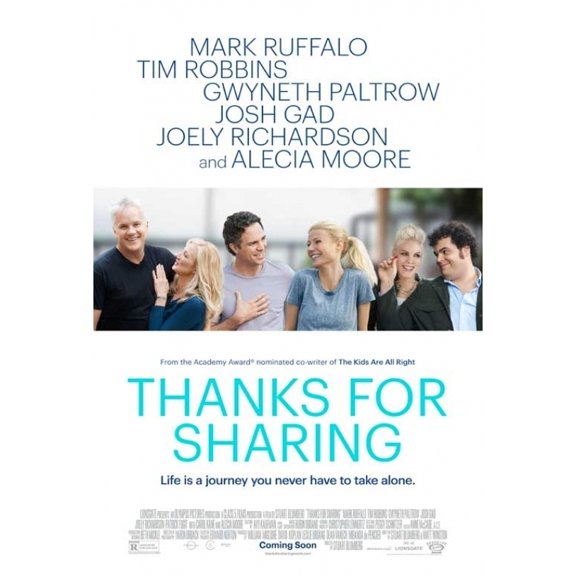 Thanks For Sharing Movie Poster (11 x 17) - Item # MOVEB68635