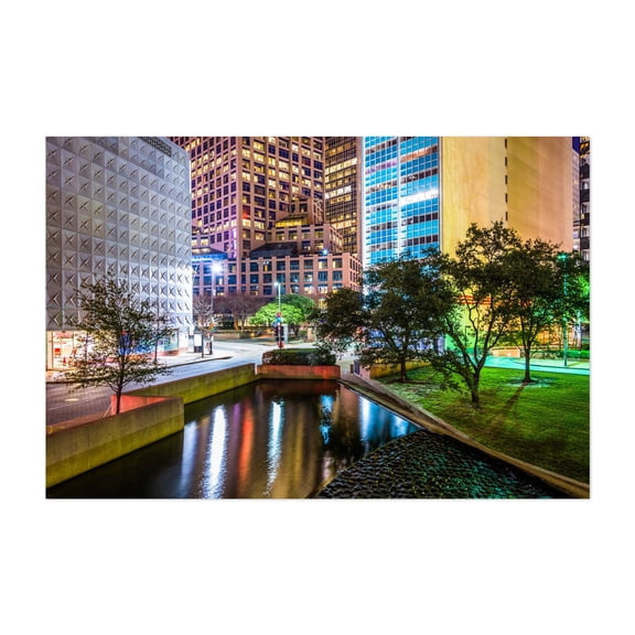 Thanks Giving Square - Dallas Texas Photography Unframed Wall Art Print 5 x 7 inches