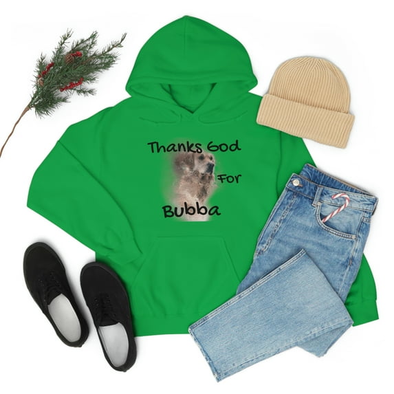 Thanks God For Bubba Unisex Heavy Blend™ Hooded Sweatshirt