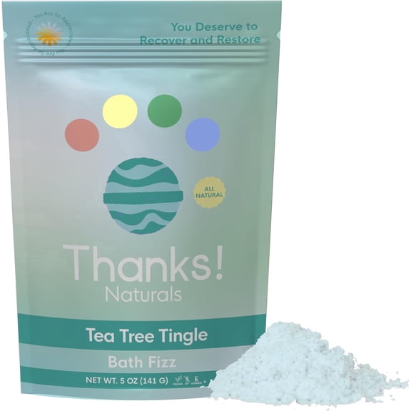 Thanks! Naturals Tea Tree Tingle Bath Fizz 4OZ
