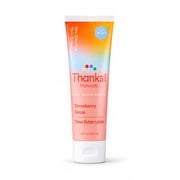 Thanks! Naturals Glow Butter Body Lotion, Strawberry Glaze, Vitamin E & Hyaluronic Acid, 3.5 OZ