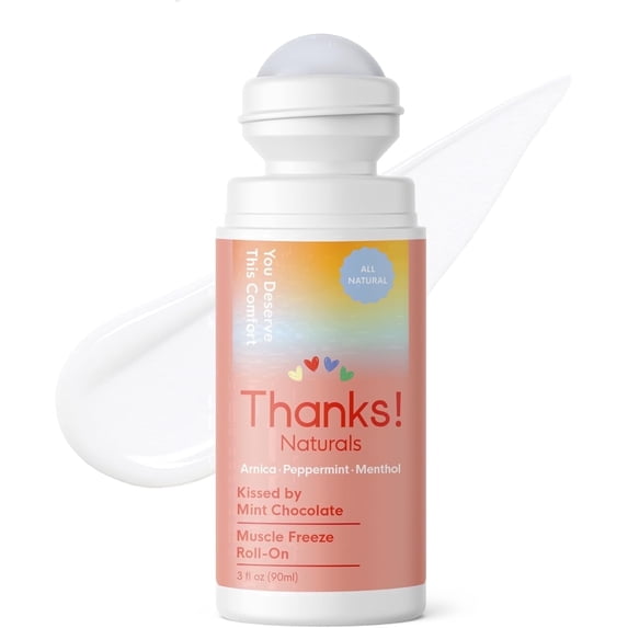 Thanks! Naturals kissed by mint chocolate muscle freeze roll-on