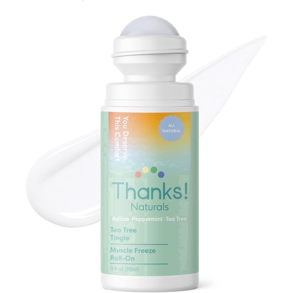 Thanks! Naturals tea tree tingle muscle freeze roll-on