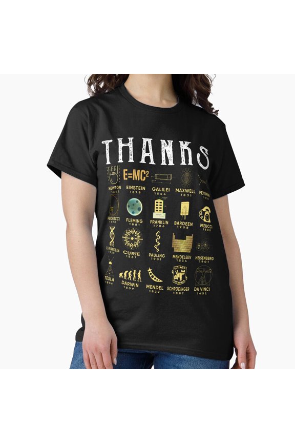 Thanks Scientists Science Research Chemistry Biology Appreciation T-Shirt
