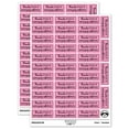 thumbnail image 1 of Thanks for Being an Amazing Customer Sticker Set - Light Pink - Gloss Finish - 1.5" Small, 1 of 7