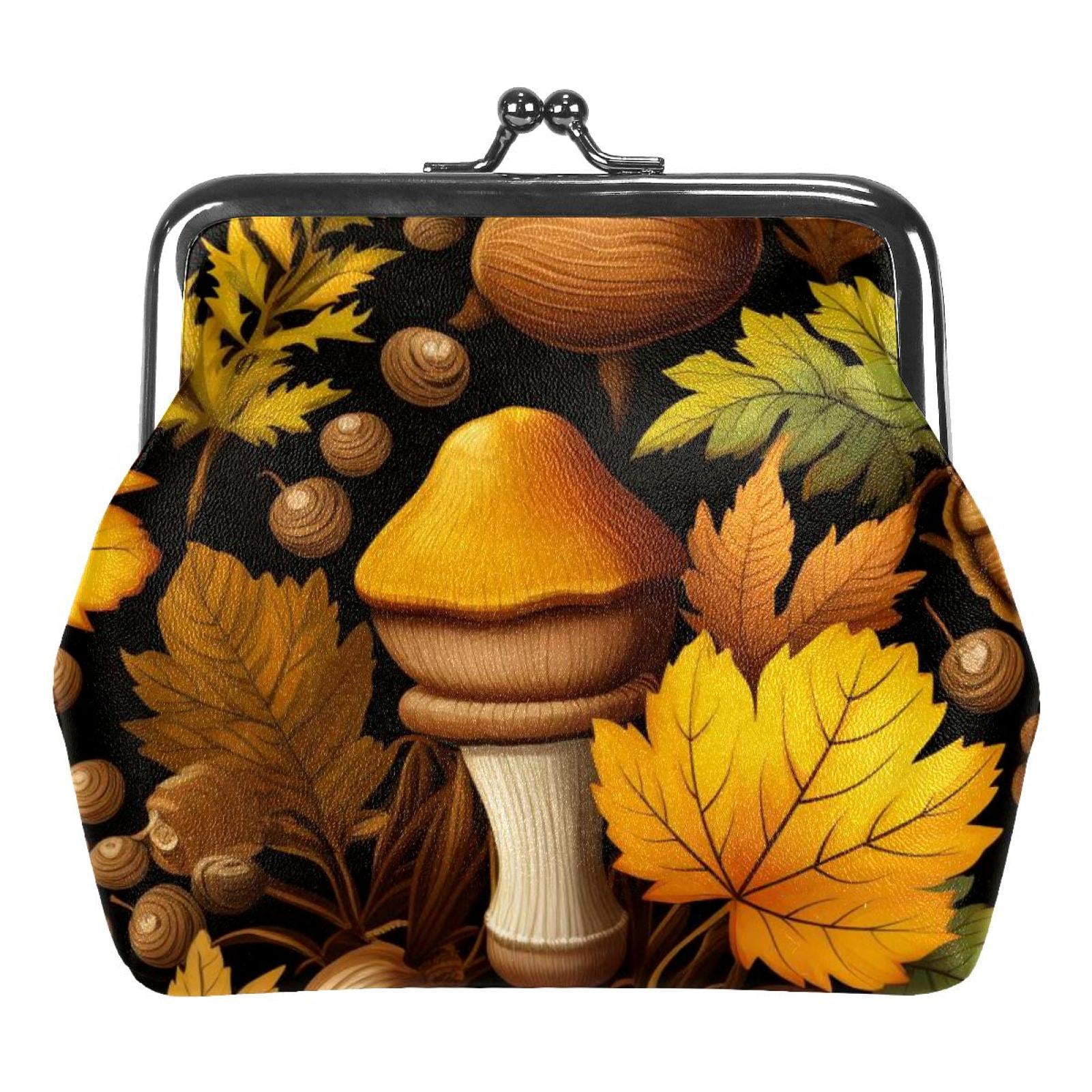 Thanksgiving Acorn Buckle Coin Purse
