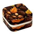 thumbnail image 1 of Thanksgiving Acorn Square Travel Jewelry Box Earring Necklace Bracelet Holder Organizer Stand Display Case Decorative Storage Box, 1 of 6