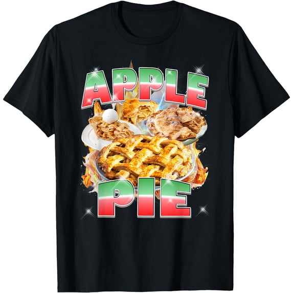 Thanksgiving Apple Pie Bootleg 90S Rap T-Shirt - Walmart.com
