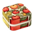 thumbnail image 1 of Thanksgiving Apple Travel Portable Square Jewelry Box for Rings Earrings Necklaces Bracelets Girls Women Display Case Holder Organizer Stand Storage Box, 1 of 6
