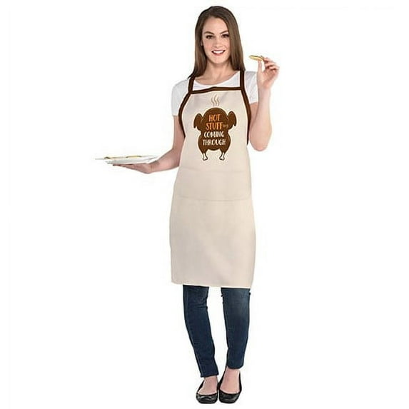 Thanksgiving Apron - Hot Stuff - Kitchen - Costume - Adult Teen