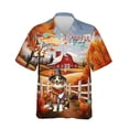 thumbnail image 1 of Thanksgiving Australian Shepherd Pilgrim Grateful, Thankful, Blessed Fall Welcome Hawaiian Shirt Breathable Summer Unisex Merch Aussie Dog Lover Gifts - 00021, 1 of 6