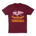thumbnail image 1 of Thanksgiving Axolotl Shirt Unisex X-Large Maroon, 1 of 5