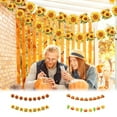 thumbnail image 1 of Thanksgiving Banner Decorations 2 Pack | Fall Party Garland with Pumpkin, Sunflower, Maple Leaf, Turkey | 1.5m Adjustable Paper Bunting | Autumn Harvest Home Decor | Durable & Reusable Holiday, 1 of 6
